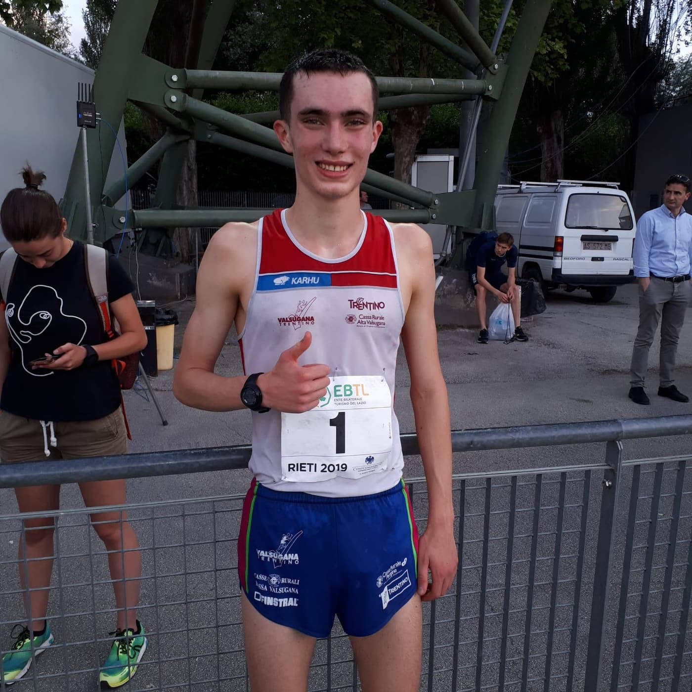 Immagine: Aldo Andrei bronzo ai campionati italiani Juniores