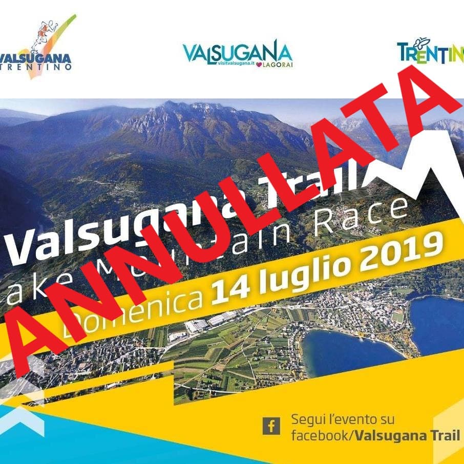 Immagine: ANNULLAMENTO VALSUGANA TRAIL