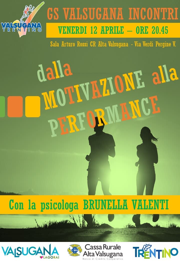 Immagine: GS Valsugana Incontri - Dalla motivazione alla performance