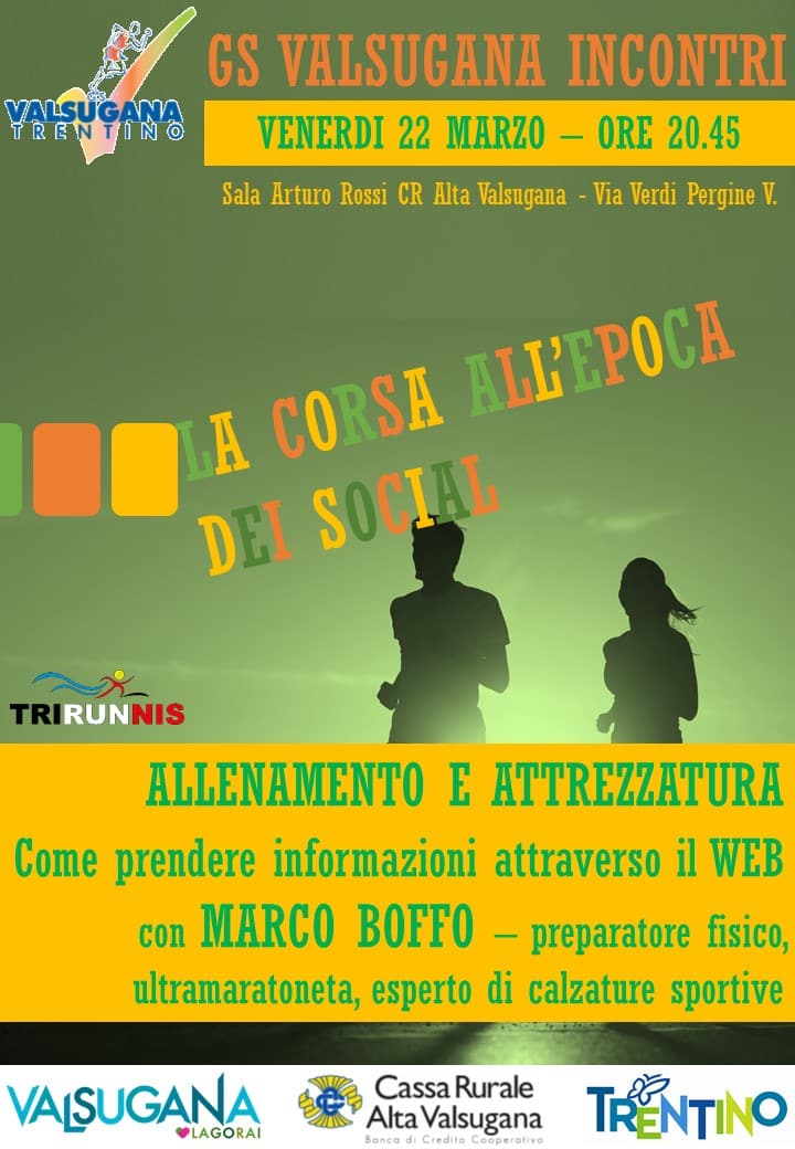 Immagine: GS Valsugana Incontri - La corsa all'epoca dei social